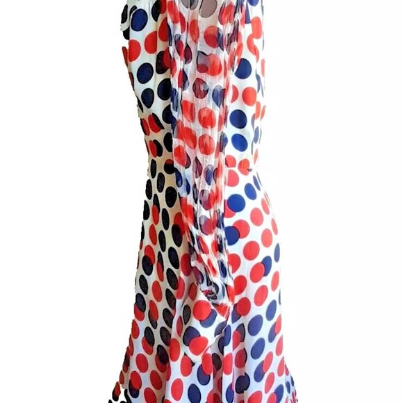 Vintage Hardy Amies Women's Dress 8 Silk RARE Carnaby London COLLECTORS fragile - Picture 8 of 10